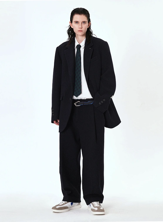 Кеды ADERERROR Raff Blue/Off White