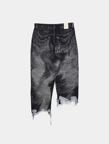 Женская юбка CAMPERLAB Asymmetric Denim Black/Gray