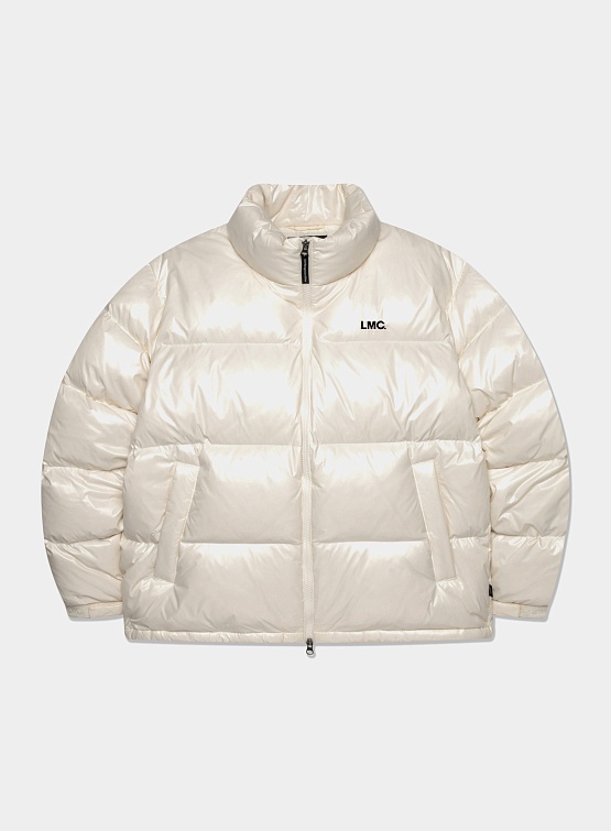 Пуховик LMC OG Glossy Puffer Duck Down Parka Cream