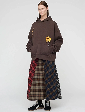 Женское худи Song for the Mute 25.2 Sunflower Relaxed Dirt