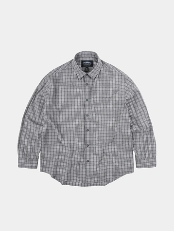 Рубашка FrizmWORKS Seersucker Checked Gray