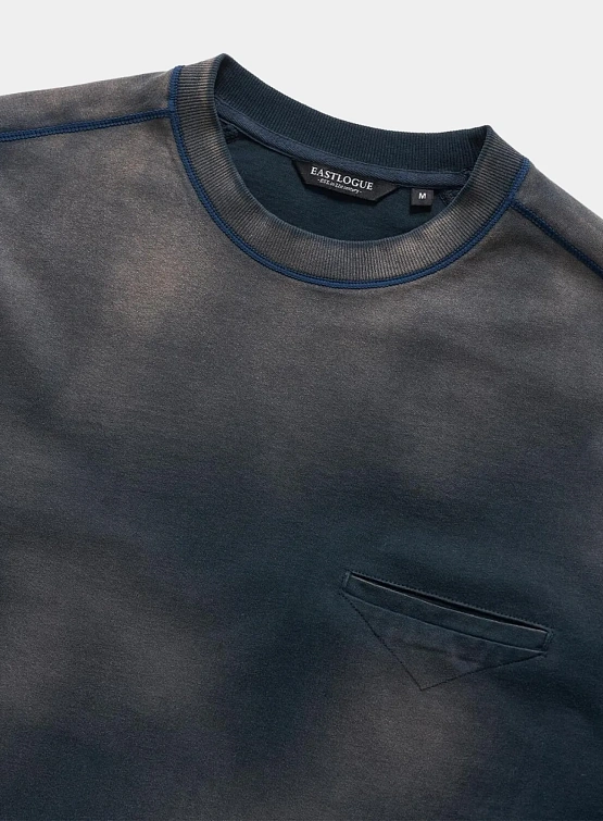 Лонгслив EASTLOGUE Bleached Cpo L/S Navy