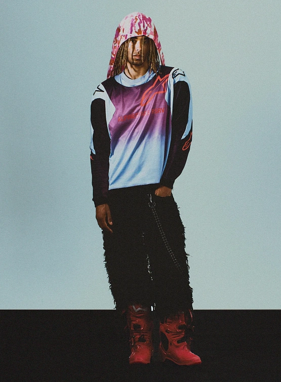 Джерси ALPINESTARS RSRV Racer Reworked Purple Black