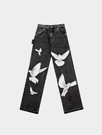 Джинсы 3.PARADIS Doves Baggy Denim Black