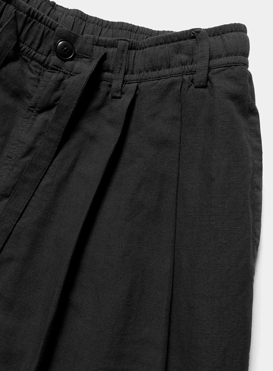 Брюки MAHARISHI 6081 Hemp Pleated Track Black