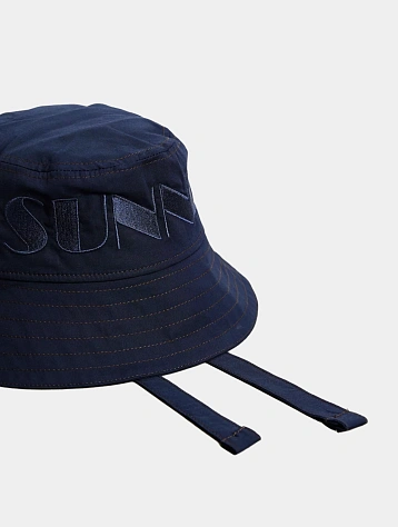 Панама Sunnei Bucket W Strings Dark Blue