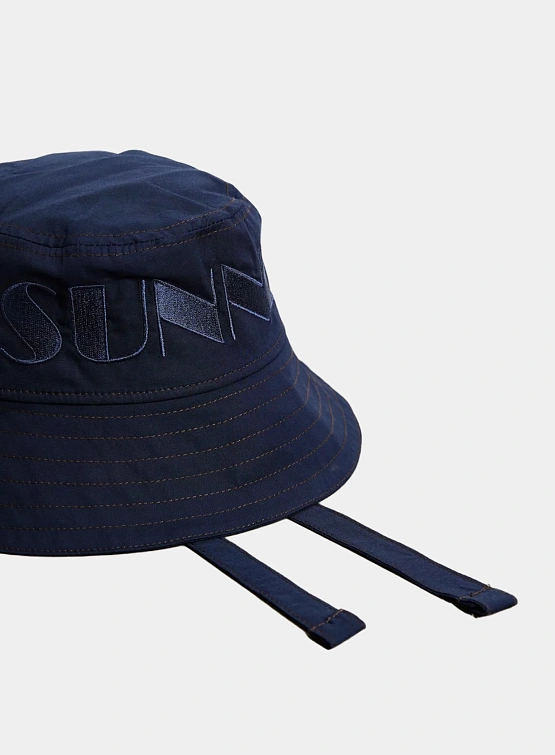 Панама Sunnei Bucket W Strings Dark Blue