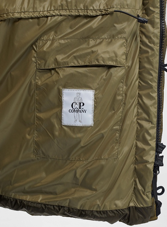 C.P. Company – DD Shell Hooded Down Jacket Butternut