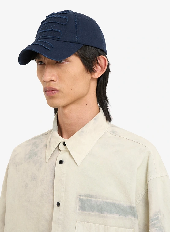 Кепка Études Cap Raw É Navy