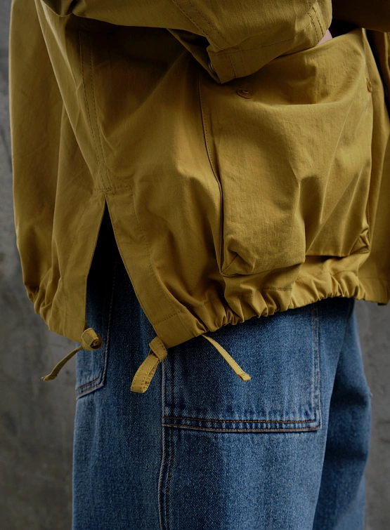 Овершот Uniform Bridge 4pocket Coach Jacket Mustard Green