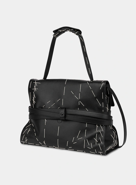 Сумка MOSCHINO Tie Me Medium Black