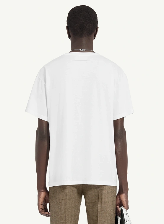 Футболка MM6 Maison Margiela Numeric White