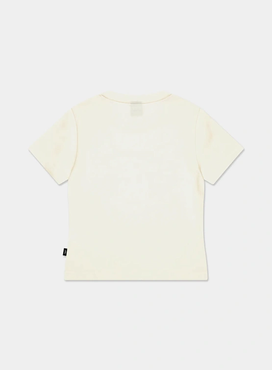 Женская футболка LMC WM Oval Globe Cropped Tee Ivory