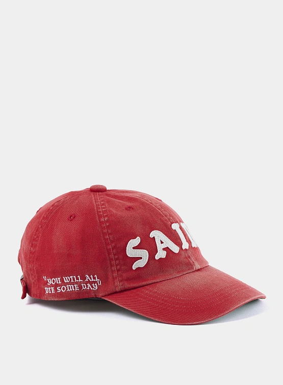 Кепка SAINT MXXXXXX 6 Panel Cap Saint Red
