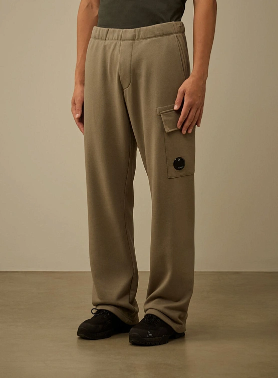 Брюки C.P. Company Diagonal Raised Cargo Fallen Rock