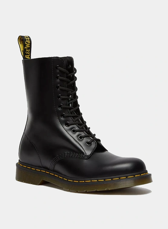 Ботинки Dr. Martens 1490 Smooth Leather Mid Black