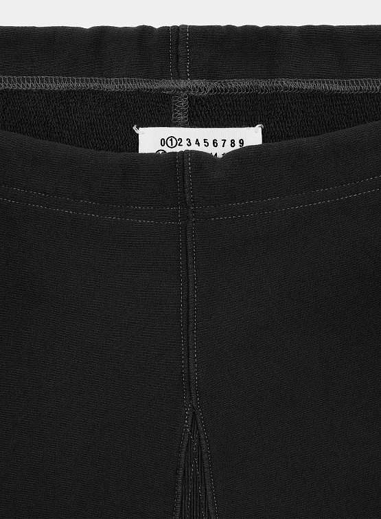 Шорты Maison Margiela Cotton Fleece Washed Black
