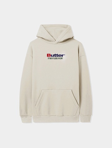 Худи Butter Goods Internationale Embroidered Cream
