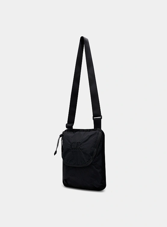 Сумка C.P. Company Plain Paper Touch Shoulder Black