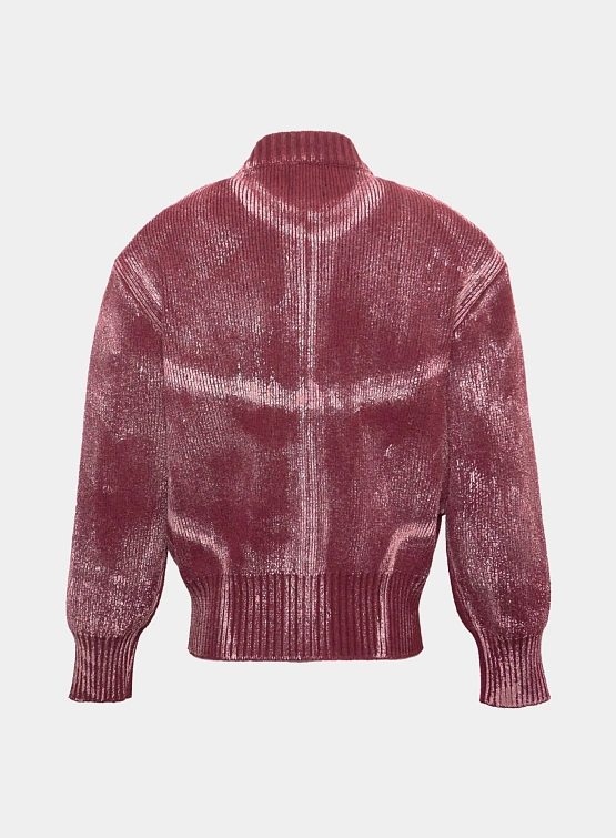 Кардиган JUNTAE KIM Painted Corset Knit Cardigan