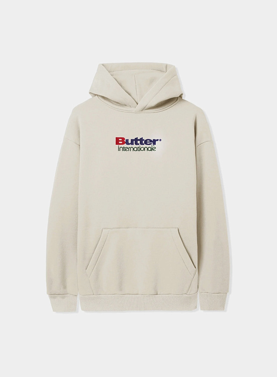 Худи Butter Goods Internationale Embroidered Cream