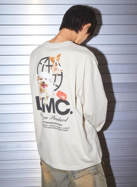 Лонгслив LMC Flying Puppy Long Slv Tee Sand