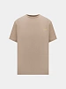Футболка Coperni Logo Boxy T-Shirt Beige/Yellow