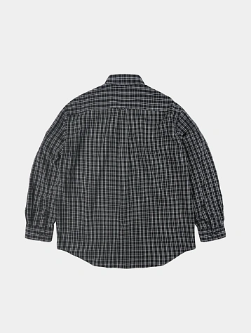 Рубашка FrizmWORKS Seersucker Checked Black