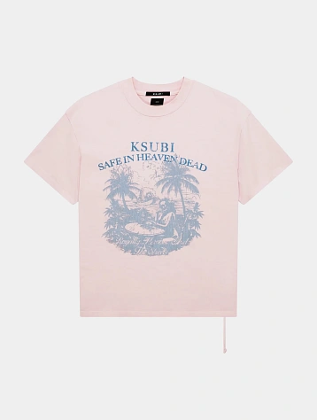 Футболка Ksubi Paradiso Ekcess Tee Ice Pink