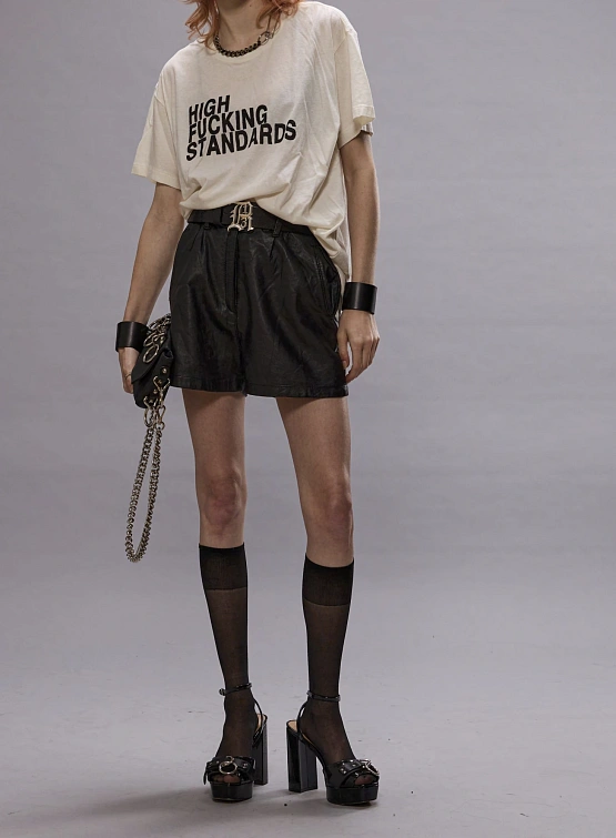 Футболка R13 High F Standards Boy Ecru