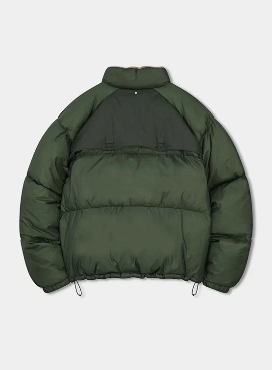 Пуховик ANGLAN Billow Snap Down Jacket Khaki