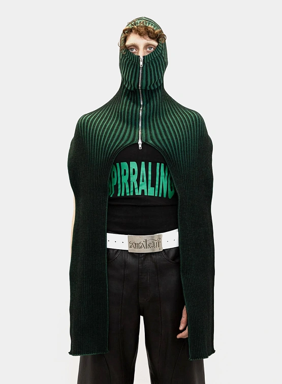 Шарф-балаклава LUEDER Cloak Black/Green