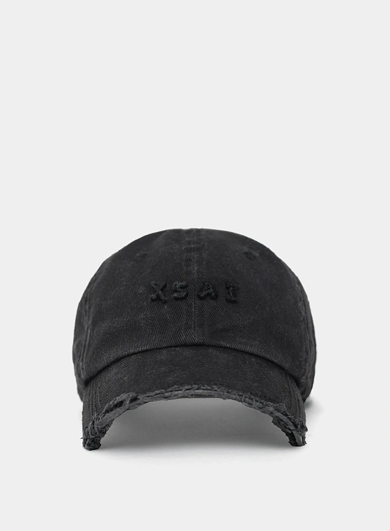 Кепка XSAI Crop Cap Washed Black