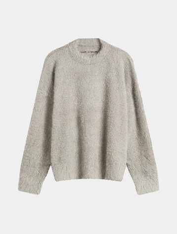 Свитер MKI MIYUKI ZOKU Faux Alpaca Knit Melange Grey