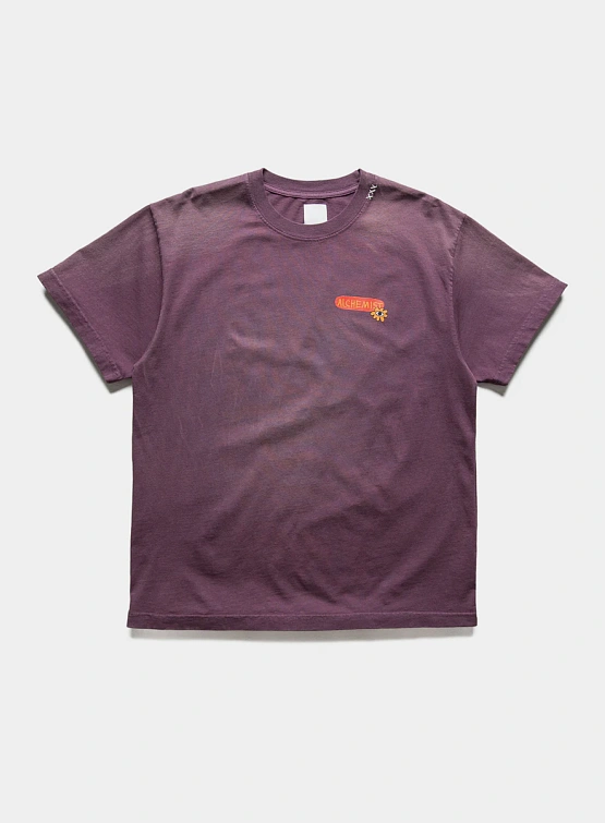 Футболка ALCHEMIST All-seeing Cactus Tee Plum