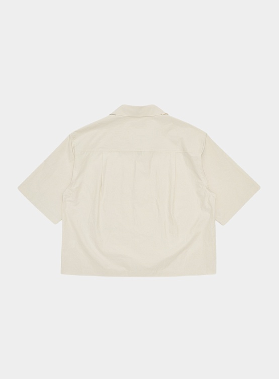 Рубашка AMOMENTO Pocket Half Shirt Light Beige