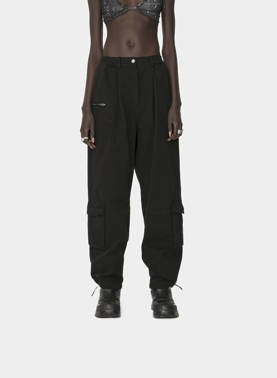 Женские брюки Han Kjøbenhavn Boxy Cargo Trousers Black