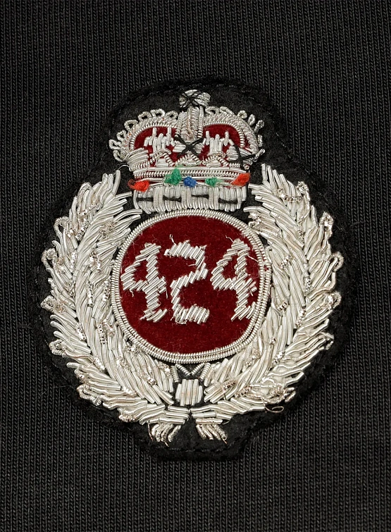 Поло 424 Accademy Double Sleeve Thermal Vintage Black