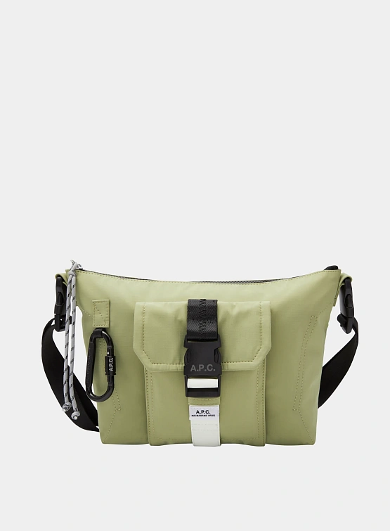 Сумка A.P.C. Treck Satchel Taupe