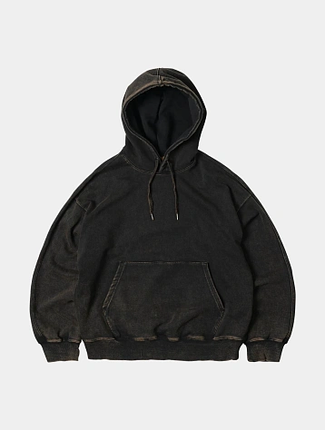 Худи FrizmWORKS OG Vintage Dyeing Pullover Black Brown