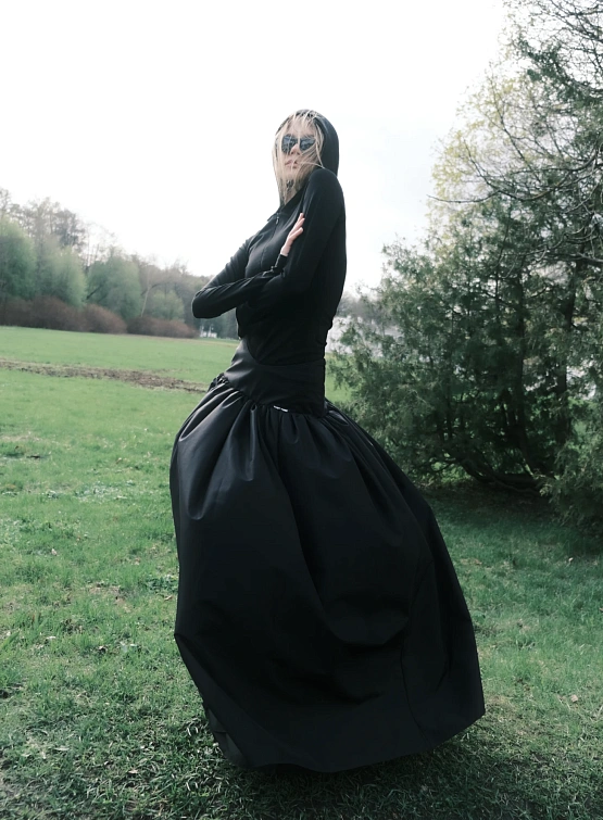 Женская юбка YUME YUME Puffy Skirt Waterproof Black