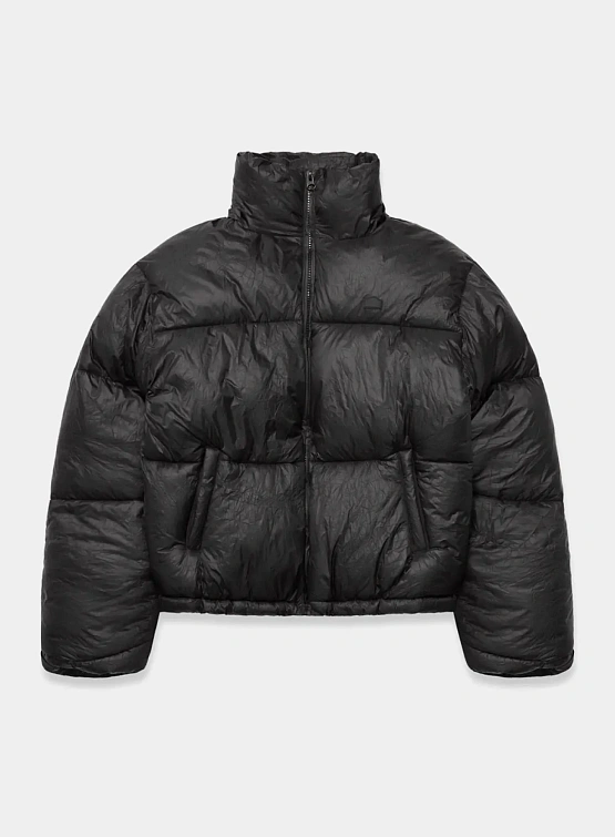 Пуховик RETERNITY Wrinkled Puffer Jacket Black
