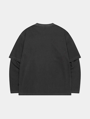 Лонгслив LMC Overdyed Layered Long Slv Tee Black