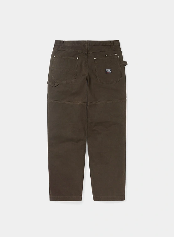 Брюки thisisneverthat Paneled Pant Brown