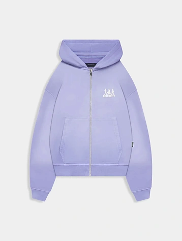 Зип-худи RETERNITY Creative Dept Logo Washed Purple
