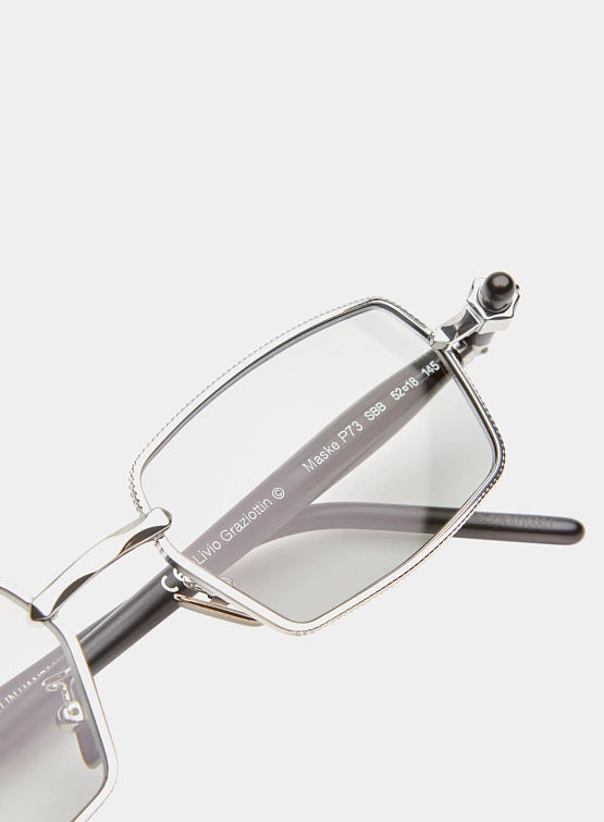 Очки KUBORAUM P73 Silver Black Shine Black Matt