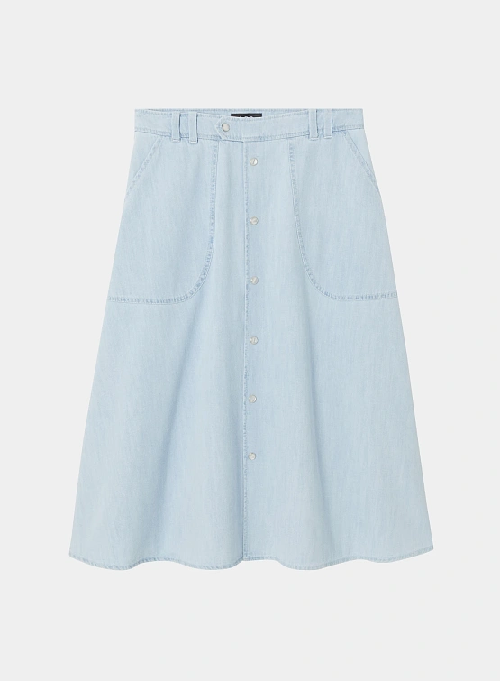 Женская юбка A.P.C. Jamie Pale Blue