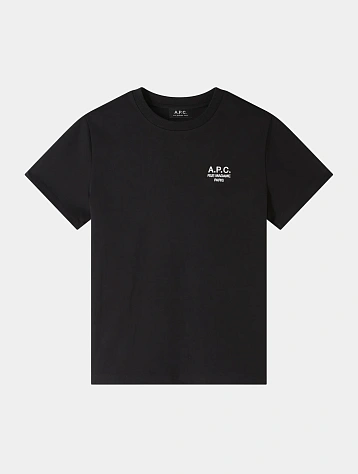 Футболка A.P.C. Standard Rue Madame Gots Noir/White