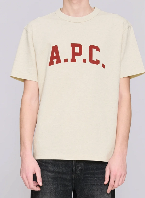 Футболка A.P.C. Marcus T-Shirt Ecru