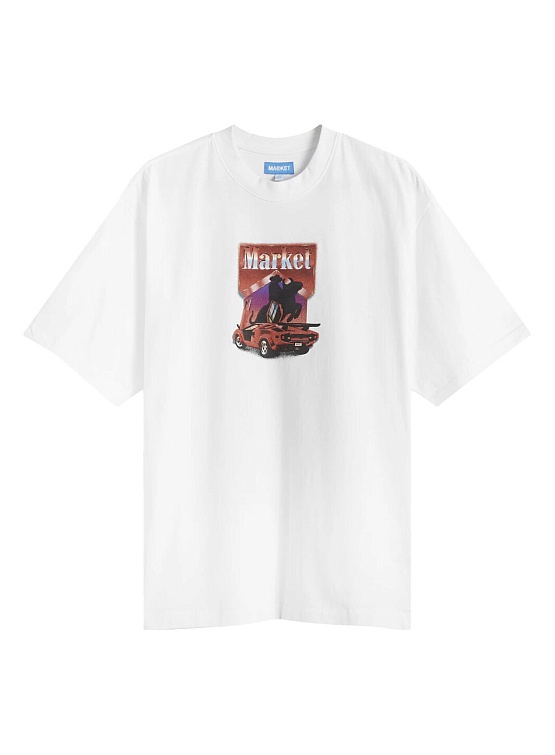 Футболка MARKET Bullrider T-Shirt White